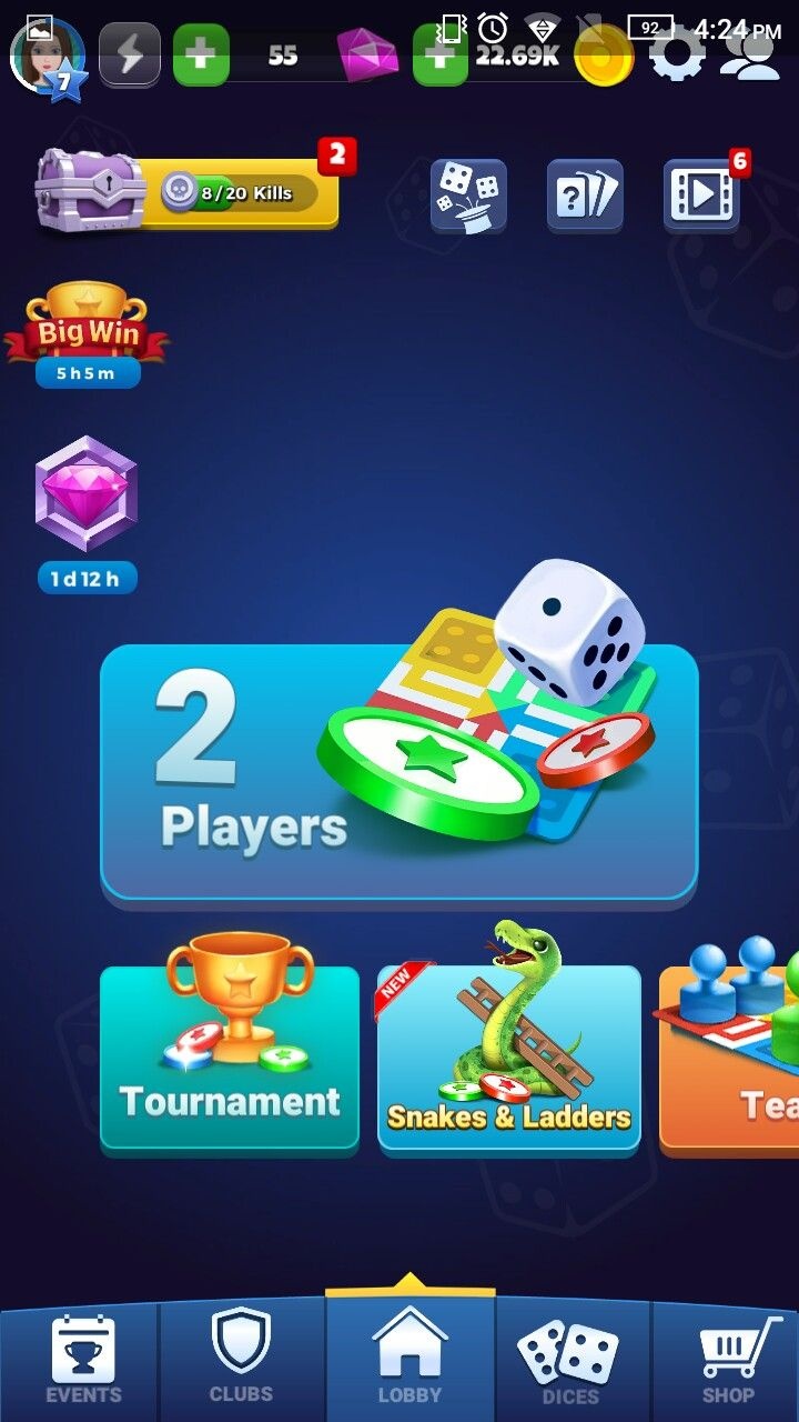 bull casino app game