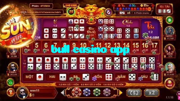 available types of bull casino app bet including pre-match live express and system bets