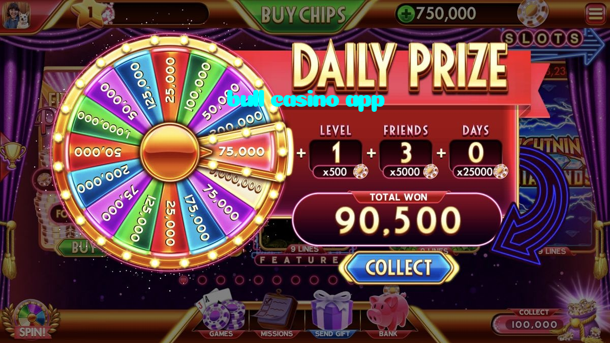 bull casino app casino presented on mobile device in Pakistan with slots and live games